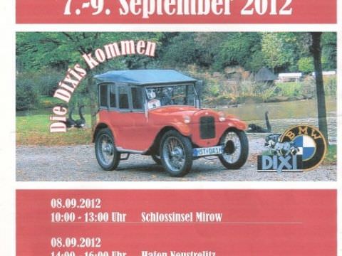 Photo Sortie en Allemagne (Neustrelitz) BMW Dixi