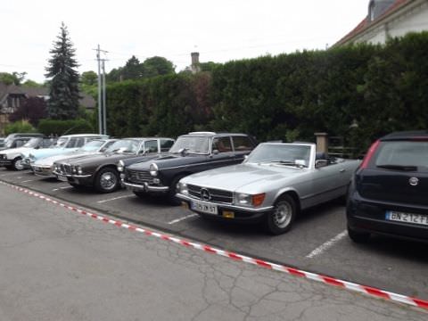 1ère exposition du véhicule ancien au Schlossberg / FORBACH