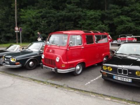 1ère exposition du véhicule ancien au Schlossberg / FORBACH