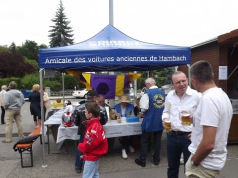 1ère exposition du véhicule ancien au Schlossberg / FORBACH