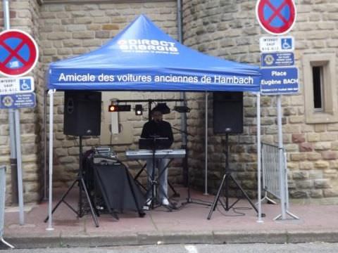 1ère exposition du véhicule ancien au Schlossberg / FORBACH