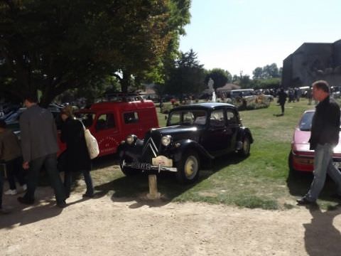 Expo à Toul, devant la cathédrale