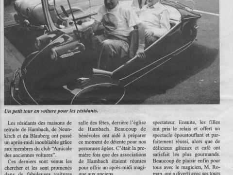 Photo Sortie de 3ème âge