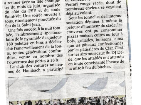 Photo Feux de la ST Jean