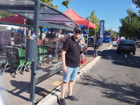 Photo Exposition à Carrefour Grobliedertroff