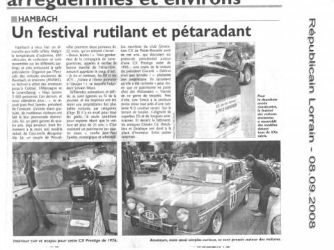 Festival des voitures anciennes