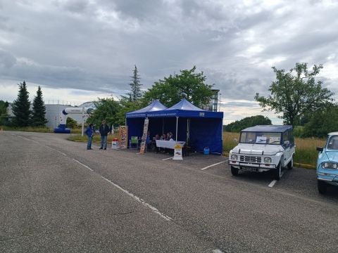 Photo Exposition à Hambach (Usine Inéos Grenadier)