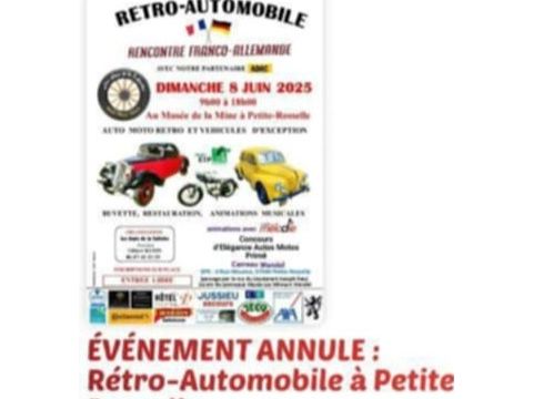 Photo Événement annulé